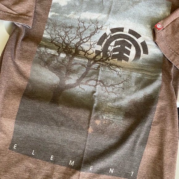 Element Brown Graphic T-Shirt - Picture 3 of 12